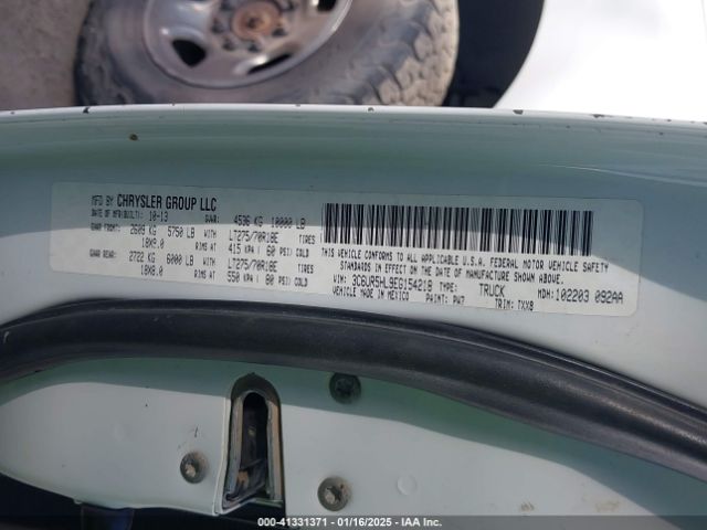 3C6UR5HL9EG154218 RAM 2500 Tradesman
