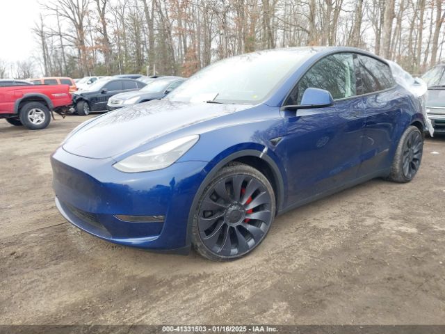 7SAYGDEFXRA268040 Tesla Model Y Performance Dual Motor All-wheel Drive