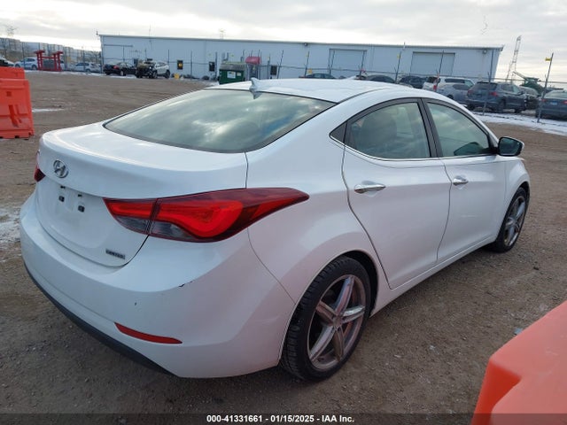 Hyundai Elantra Limited 2014 5NPDH4AE2EH483383 Image 4