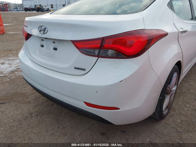 Hyundai Elantra Limited 2014 5NPDH4AE2EH483383 Image 6