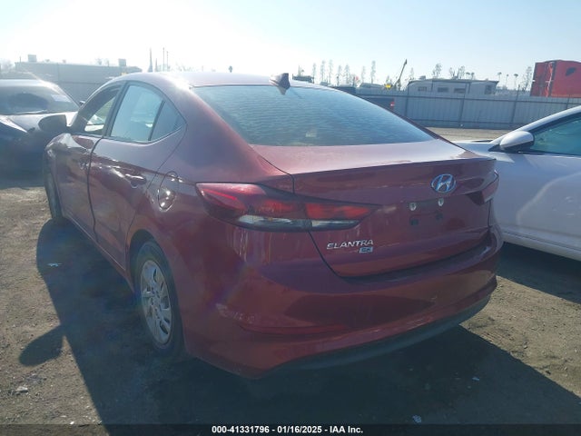KMHD74LF9HU161080 Hyundai ELANTRA SE