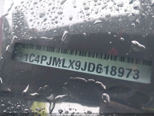 1C4PJMLX9JD618973 Jeep Cherokee Latitude Plus 4x4