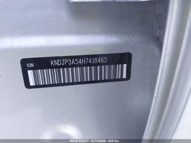 KIA SOUL + 2017 KNDJP3A54H7418463 Image 9