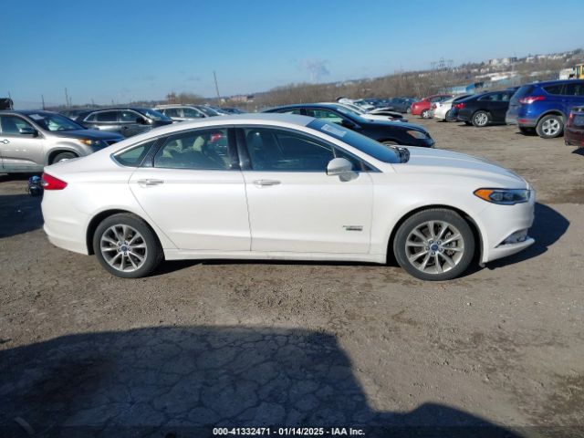 3FA6P0PU6HR265019 Ford Fusion Energi Se Luxury