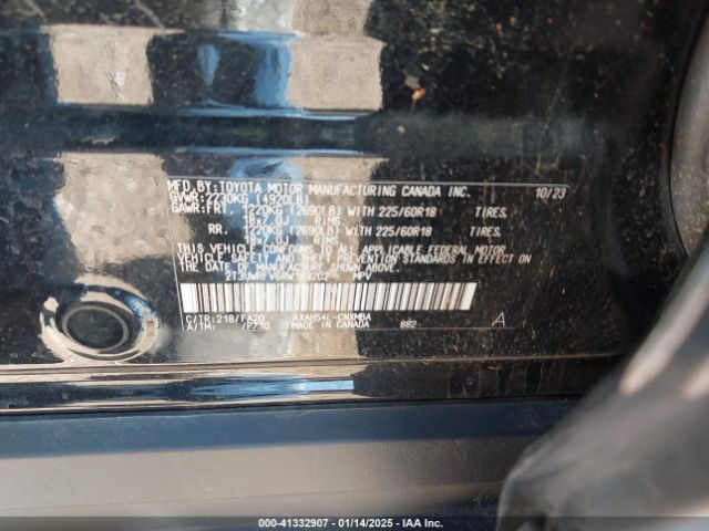 2T3UWRFV6RW188202 Toyota Rav4 Hybrid Woodland Edition