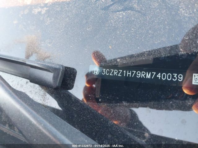 3CZRZ1H79RM740039 Honda Hr-v 2wd Ex-l/2wd Ex-l W/o Bsi