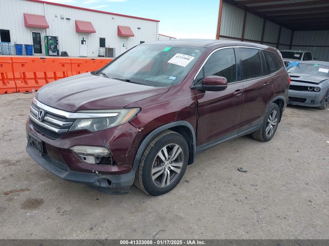 Honda Pilot Ex-l 2016 5FNYF5H58GB026209 Image 2