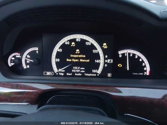 41333215 :رقم المزاد ، WDDNG9EB0DA528871 vin ، 2013 Mercedes-benz S 550 4matic مزاد بيع