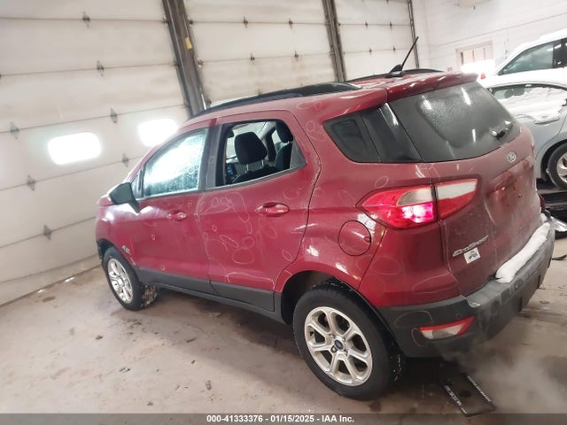 MAJ6S3GL1KC305648 Ford Ecosport Se