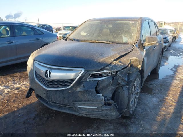 5FRYD4H49EB035651 Acura Mdx Technology Package