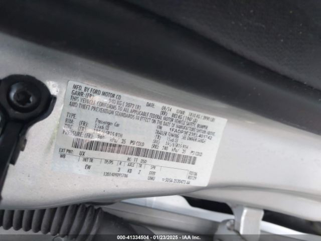 1FADP3E23EL401742 Ford FOCUS S