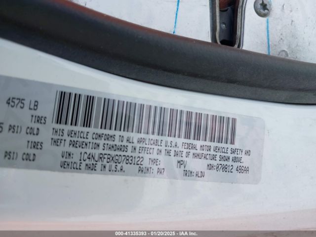 1C4NJRFBXGD783122 Jeep Patriot High Altitude Edition