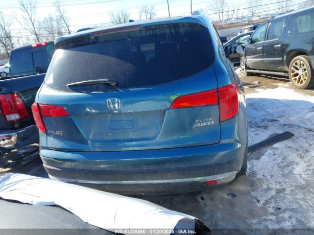 5FNYF6H04GB060786 Honda Pilot Elite