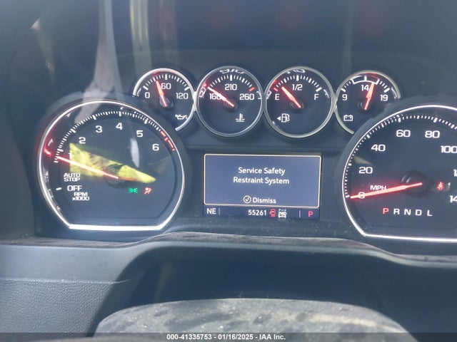 1GCPYJEK8NZ140484 Chevrolet Silverado 1500 Ltd 4wd  Short Bed Lt With 2fl