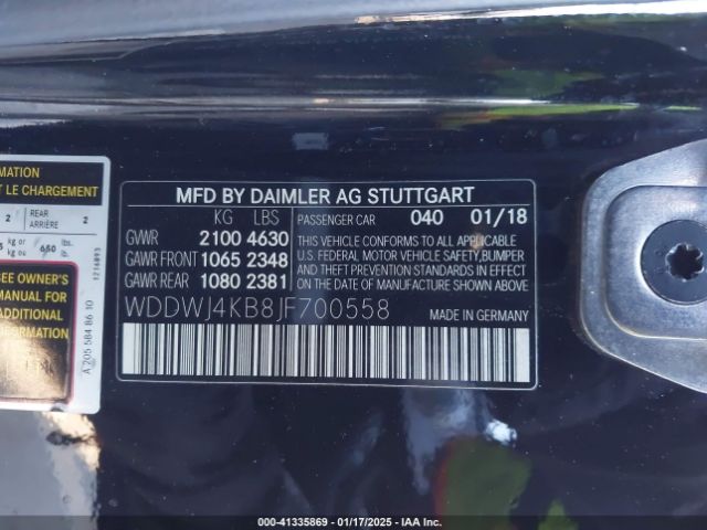 2018 MERCEDES-BENZ C 300 WDDWJ4KB8JF700558 Photo 8