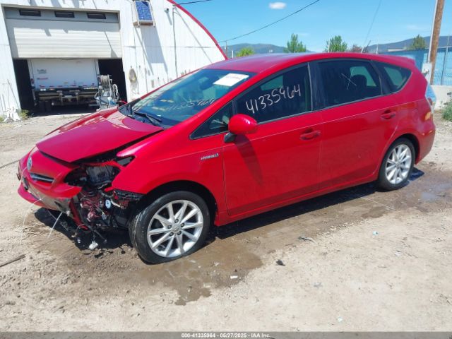 JTDZN3EUXEJ005908 Toyota Prius V Five