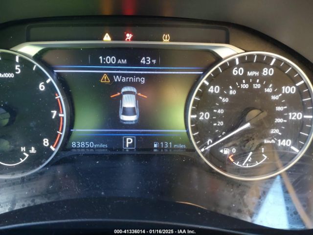 1N4BL4CW7MN312595 Nissan Altima Sr Intelligent Awd