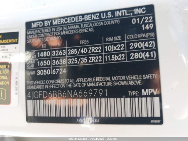 2022 MERCEDES-BENZ AMG GLE 53 COUPE 4JGFD6BB6NA669791 Photo 8