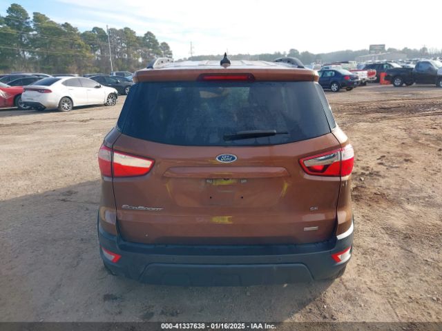 MAJ3S2GE1KC298683 Ford Ecosport Se