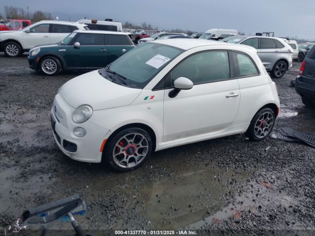 2012 FIAT 500 3C3CFFBR5CT116509 Photo 1