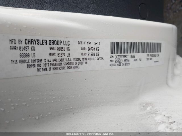 2012 FIAT 500 3C3CFFBR5CT116509 Photo 8