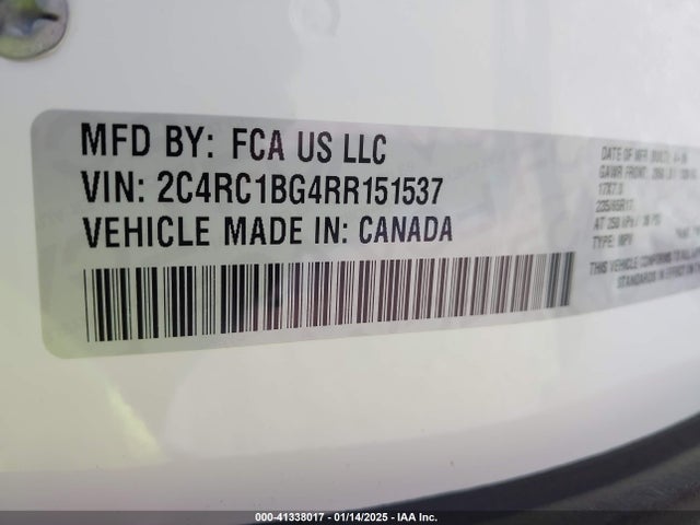 Chrysler Pacifica Touring L 2024 2C4RC1BG4RR151537 Image 9