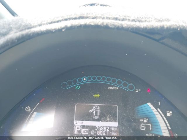 1N4AZ0CP3FC316444 Nissan LEAF SV