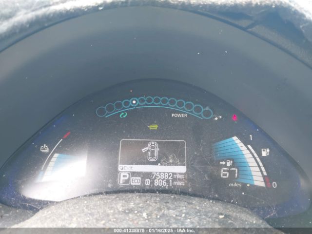 1N4AZ0CP3FC316444 Nissan LEAF SV