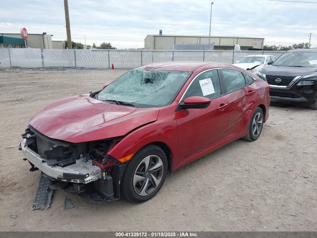 Honda Civic Lx 2019 19XFC2F66KE042238 Image 2