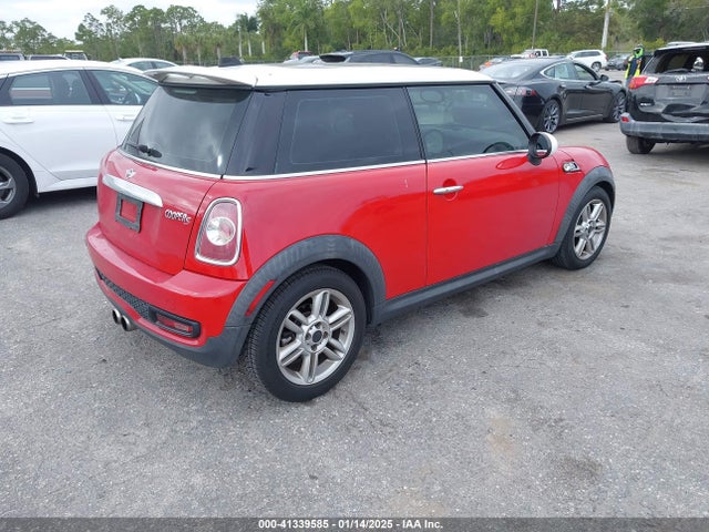 2012 MINI COOPER S WMWSV3C56CT386863 Photo 3
