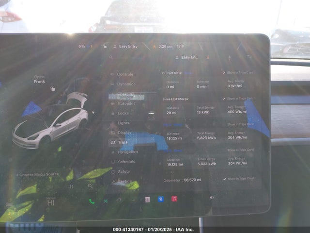 2020 TESLA MODEL 3 5YJ3E1ECXLF641248 Photo 6