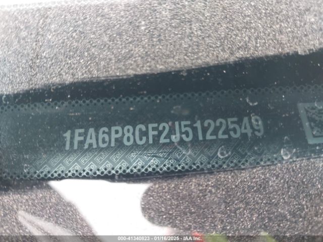 1FA6P8CF2J5122549 Ford MUSTANG GT