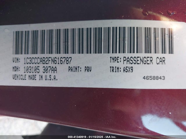 Chrysler 200 Limited 2015 1C3CCCAB2FN616787 Image 9