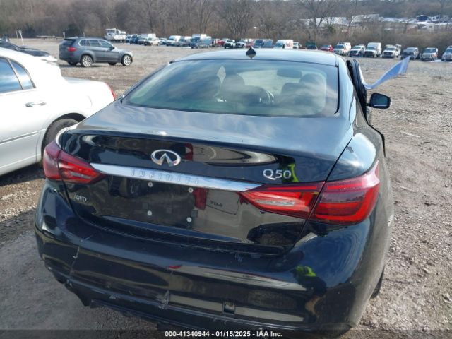 JN1EV7AR2JM445415 Infiniti Q50 3.0t Luxe
