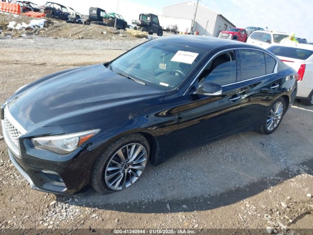 JN1EV7AR2JM445415 Infiniti Q50 3.0t Luxe