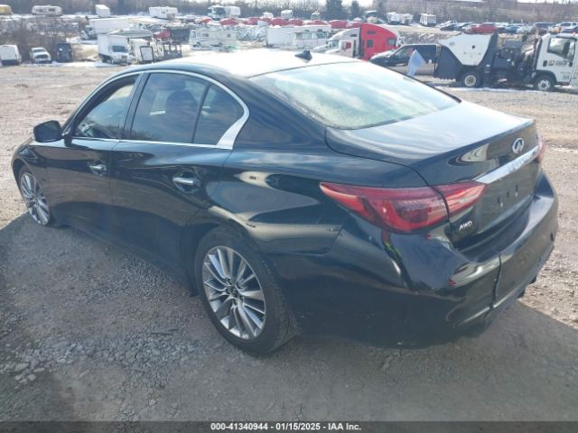 JN1EV7AR2JM445415 Infiniti Q50 3.0t Luxe