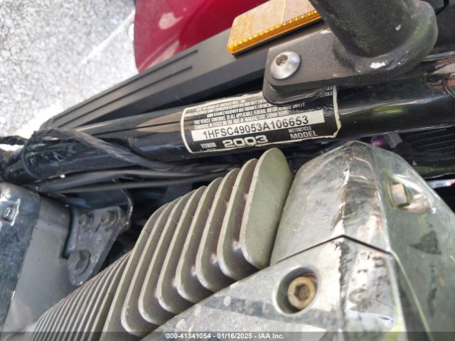 2003 HONDA VTX1800 1HFSC49053A106653 Photo 9