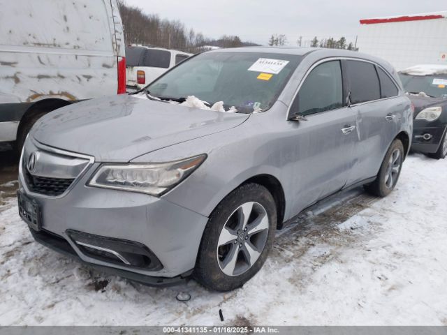 5FRYD4H21GB055166 Acura Mdx Acurawatch Plus Package
