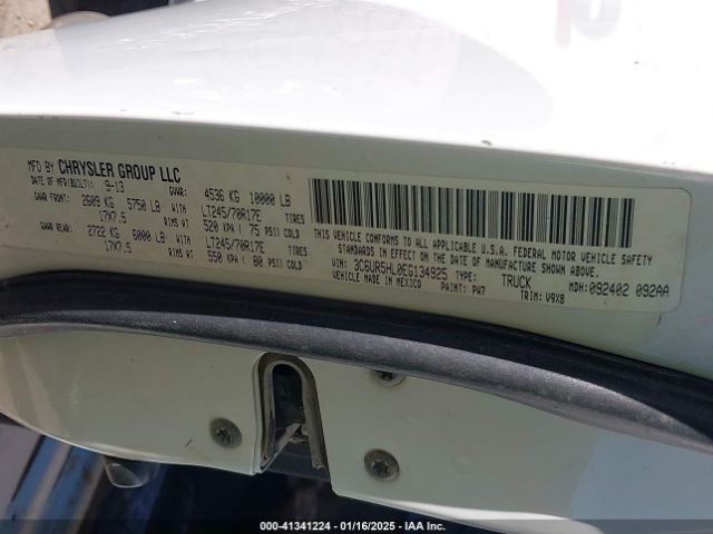 3C6UR5HL0EG134925 RAM 2500 Tradesman