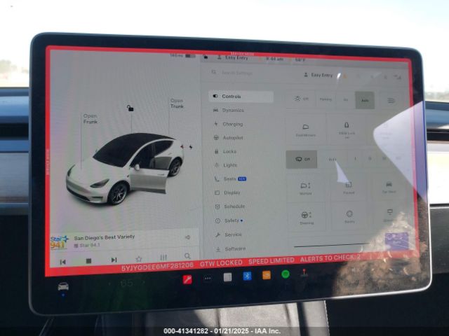 5YJYGDEE6MF281206 Tesla Model Y Long Range Dual Motor All-wheel Drive