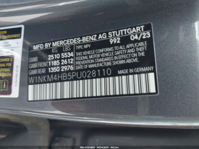 W1NKM4HB5PU028110 Mercedes-Benz Glc 300 4matic Suv