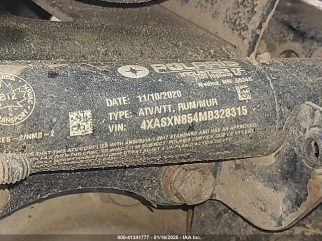 2021 POLARIS SPORTSMAN 4XASXN854MB328315 Photo 9