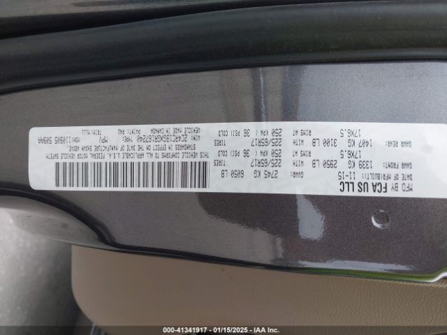 2016 CHRYSLER TOWN & COUNTRY 2C4RC1BGXGR167240 Photo 8