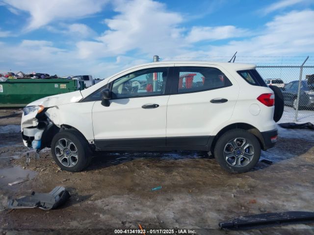 MAJ6P1SLXJC174537 Ford ECOSPORT S