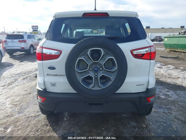 MAJ6P1SLXJC174537 Ford ECOSPORT S