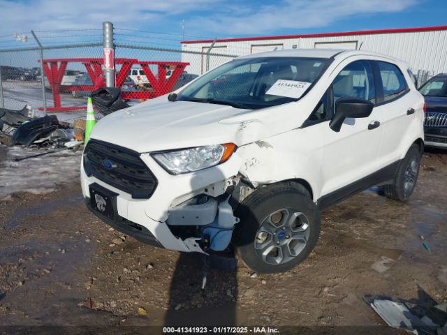 MAJ6P1SLXJC174537 Ford ECOSPORT S