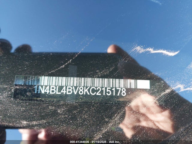 Nissan Altima 2.5 S 2019 1N4BL4BV8KC215178 Image 9