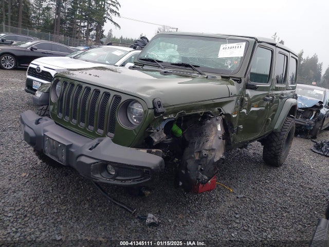1C4HJXEN1MW658166 Jeep Wrangler Unlimited Sahara 80th Anniversary Edition