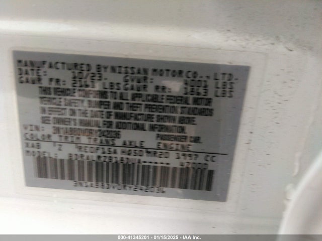 3N1AB8DV0RY242036 Nissan Sentra Sr Xtronic Cvt