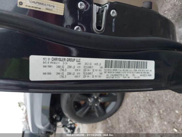 1C4NJPBAXED775116 Jeep Patriot Altitude